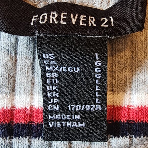 Forever 21 Women's Cotton Mini Dress Size Large - Picture 6 of 6